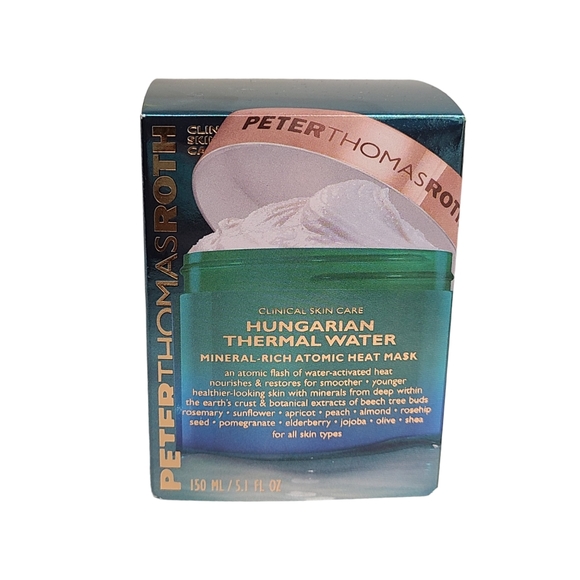 NIB Peter Thomas Roth Hungarian Thermal Water Mineral Rich Atomic Heat Mask 5.1 - Picture 1 of 6